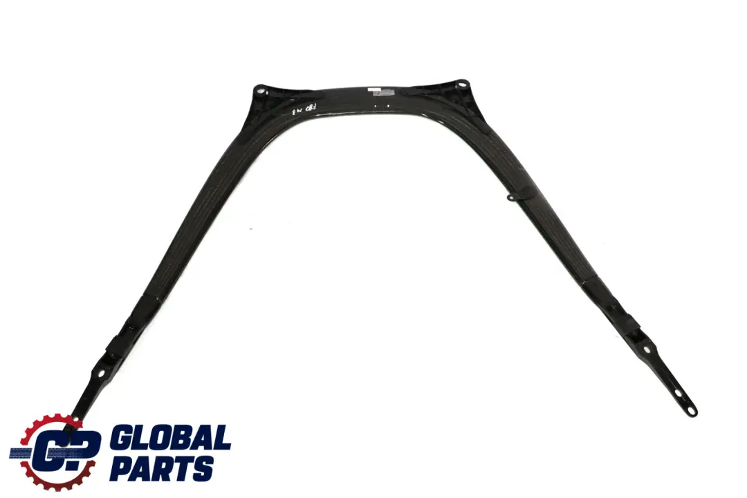 Front Axle Carbon Fibre CFRP Strut Brace to BMW F80 M3 F82 F83 M4 with Part number 8061631 BMW F80 M3 F82 F83 M4 Front Axle Carbon Fibre CFRP Strut Brace - SKU 8061631 - Part number 8061631