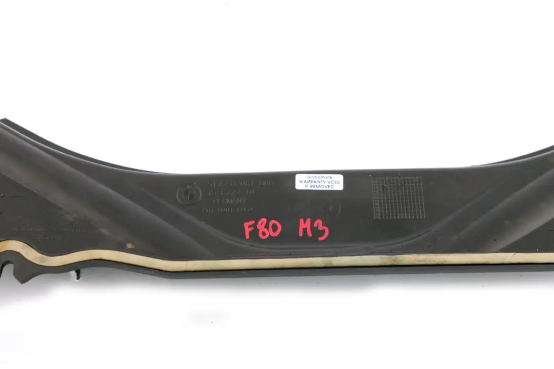 Compartment Partition Equipment Area Top to BMW 3 4 Series F80 M3 F82 M4 Engine with Part number 8061866 BMW 3 4 Series F80 M3 F82 M4 Engine Compartment Partition Equipment Area Top - SKU 8061866 - Part number 8061866