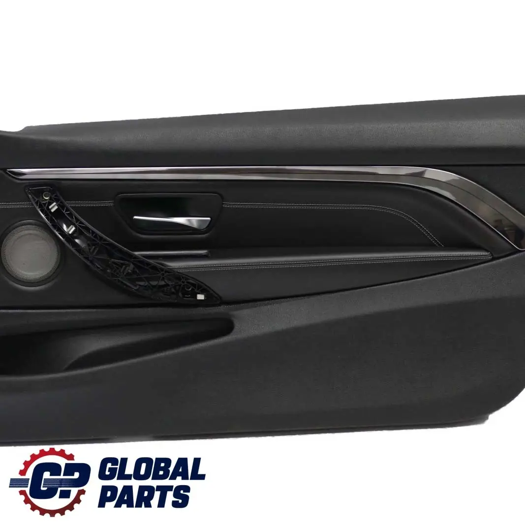 BMW 4 F82 F83 M4 Front Right O/S Door Lining Card Leather Merino Schwarz - SKU 8063616-1 - Part number 8063616