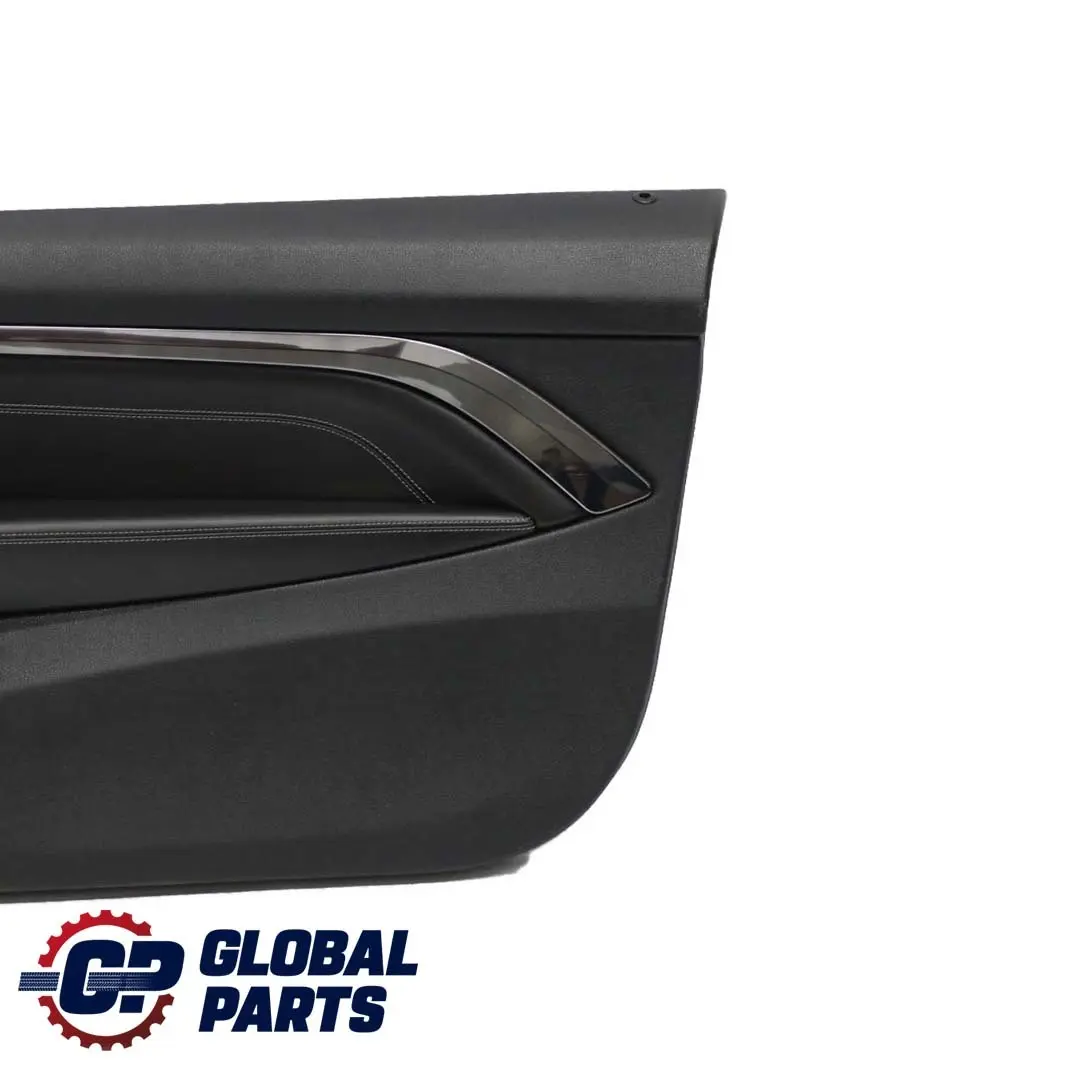 Front Right O/S Door Lining Card Leather Merino Schwarz to BMW 4 F82 F83 M4 with Part number 8063616 BMW 4 F82 F83 M4 Front Right O/S Door Lining Card Leather Merino Schwarz - SKU 8063616-1 - Part number 8063616