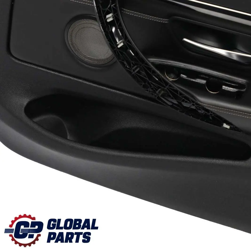 Front Right O/S Door Lining Card Leather Merino Schwarz to BMW 4 F82 F83 M4 with Part number 8063616 BMW 4 F82 F83 M4 Front Right O/S Door Lining Card Leather Merino Schwarz - SKU 8063616-1 - Part number 8063616