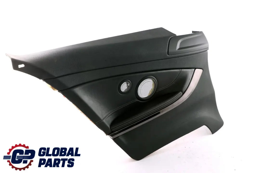 Left N/S Lateral Trim Panel Lining Leather Merino Schwarz to BMW 4 F82 M4 Rear with Part number 8063675 BMW 4 F82 M4 Rear Left N/S Lateral Trim Panel Lining Leather Merino Schwarz - SKU 8063675 - Part number 8063675