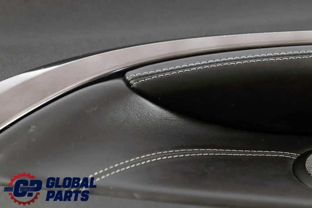 Left N/S Lateral Trim Panel Lining Leather Merino Schwarz to BMW 4 F82 M4 Rear with Part number 8063675 BMW 4 F82 M4 Rear Left N/S Lateral Trim Panel Lining Leather Merino Schwarz - SKU 8063675 - Part number 8063675