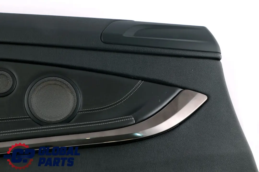BMW 4 Reihe F82 F83 M4 Seitenverkleidung Hinten Links Leder Merino Schwarz - SKU 8063675 - Teilenummer 8063675