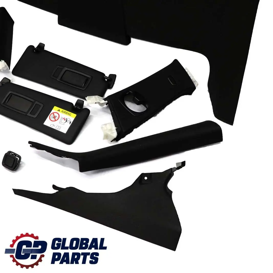 BMW F32 F82 M4 Coupe M Sport Headlining Roof Lining Black + Pillars Handles POLSKA - SKU 8064052 - Part number 8064052
