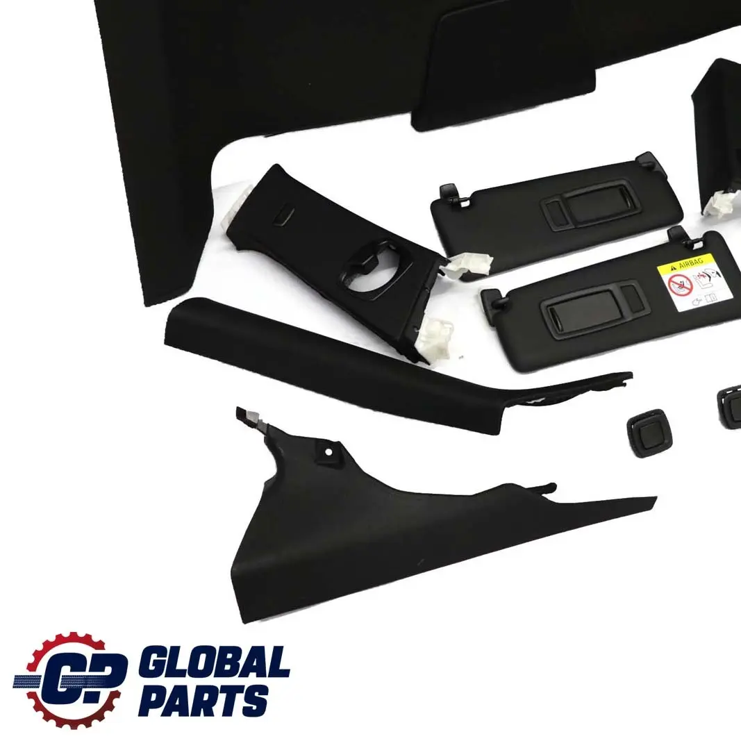 BMW F32 F82 M4 Coupe M Sport Headlining Roof Lining Black + Pillars Handles POLSKA - SKU 8064052 - Part number 8064052
