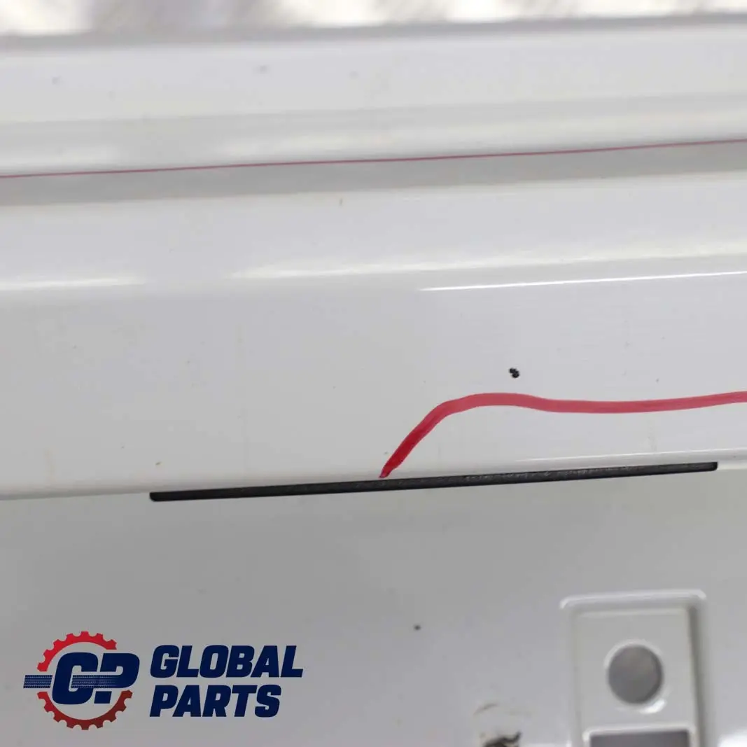 BMW 1 F20 F21 LCI M Sport Rear Bumper Trim Panel Alpinweiss Alpine White - 300 - SKU 8064151-AW2 - Part number 8064151