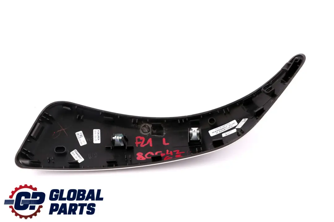 Rivestimento Interno Portiera Sinistra Alluminio Esagonale per BMW F20 F21 con numero di parte 8064263 BMW F20 F21 Rivestimento Interno Portiera Sinistra Alluminio Esagonale - SKU 8064263 - Numero di parte 8064263