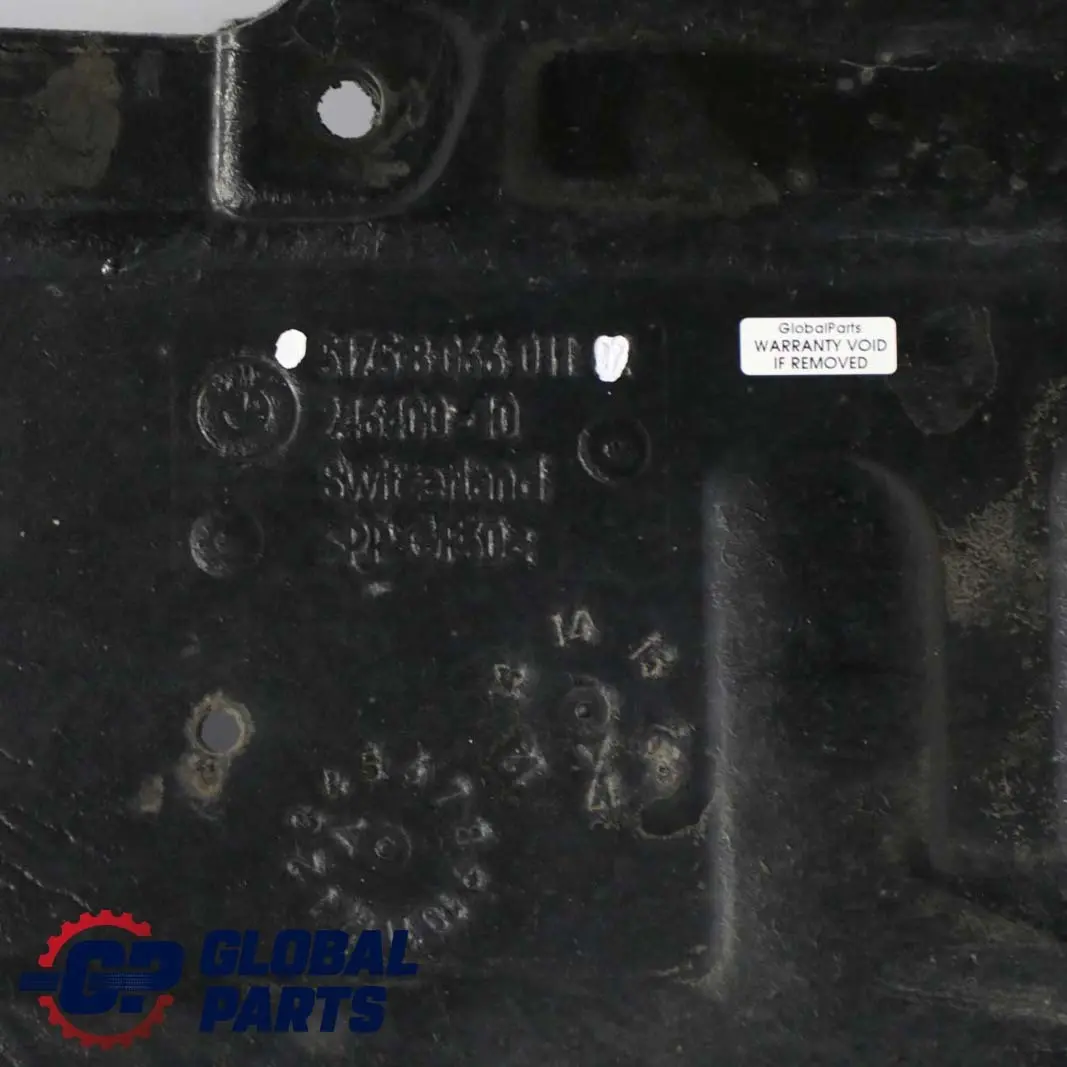 Izquierda Debajo De La carroceria Escudo Panel Coating para BMW 4 F80 M3 F82 M4 con número de pieza 8055961 BMW 4 F80 M3 F82 M4 Izquierda Debajo De La carroceria Escudo Panel Coating - SKU 8066011 - Número de pieza 8055961