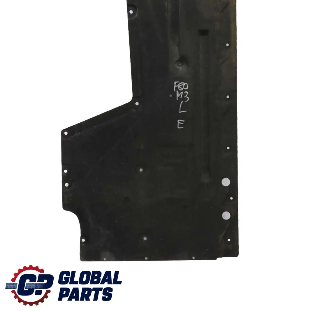 Left N/S Underbody Underfloor Shield Panel Coating to BMW 3 4 F80 M3 F82 M4 with Part number 8055961 BMW 3 4 F80 M3 F82 M4 Left N/S Underbody Underfloor Shield Panel Coating - SKU 8066011 - Part number 8055961