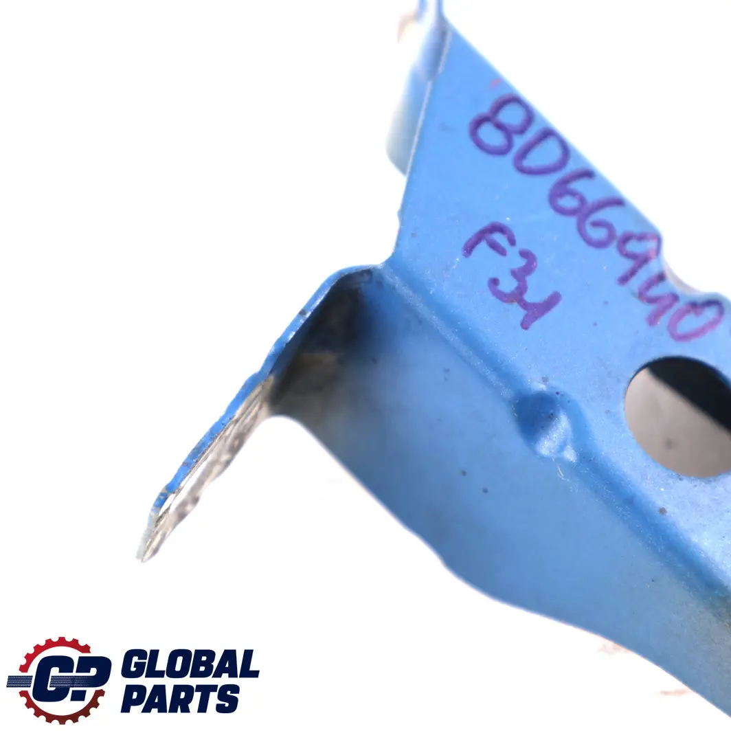 BMW F30 F32 Pannello Anteriore Ala Destra Staffa Supporto Estorilblau Blu - B45 - SKU 8066938-EB - Numero di parte 8066938