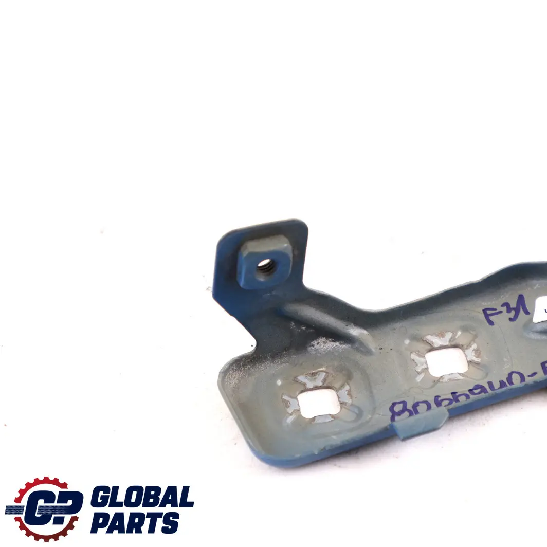 BMW F30 F32 Pannello anteriore destro staffa supporto supporto Estorilblau B45 - SKU 8066940-EB - Numero di parte 8066940