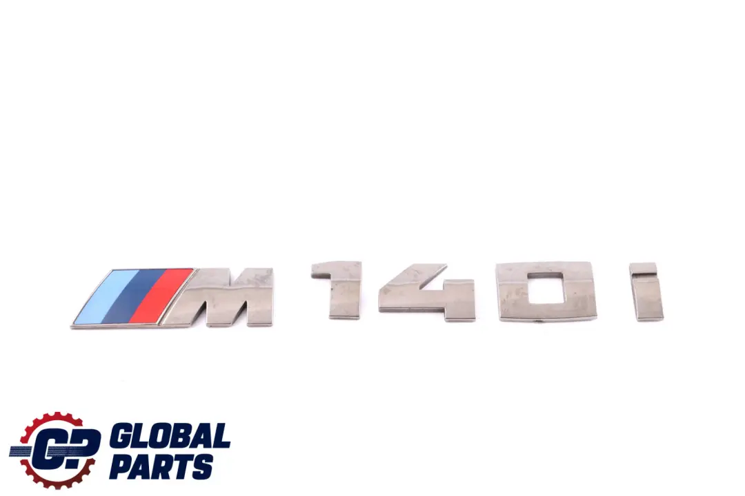 Trunk Lid Adhered Lettering Emblem Logo M140i to BMW 1 Series F20 F21 LCI Rear with Part number 8067077 BMW 1 Series F20 F21 LCI Rear Trunk Lid Adhered Lettering Emblem Logo M140i - SKU 8067077 - Part number 8067077