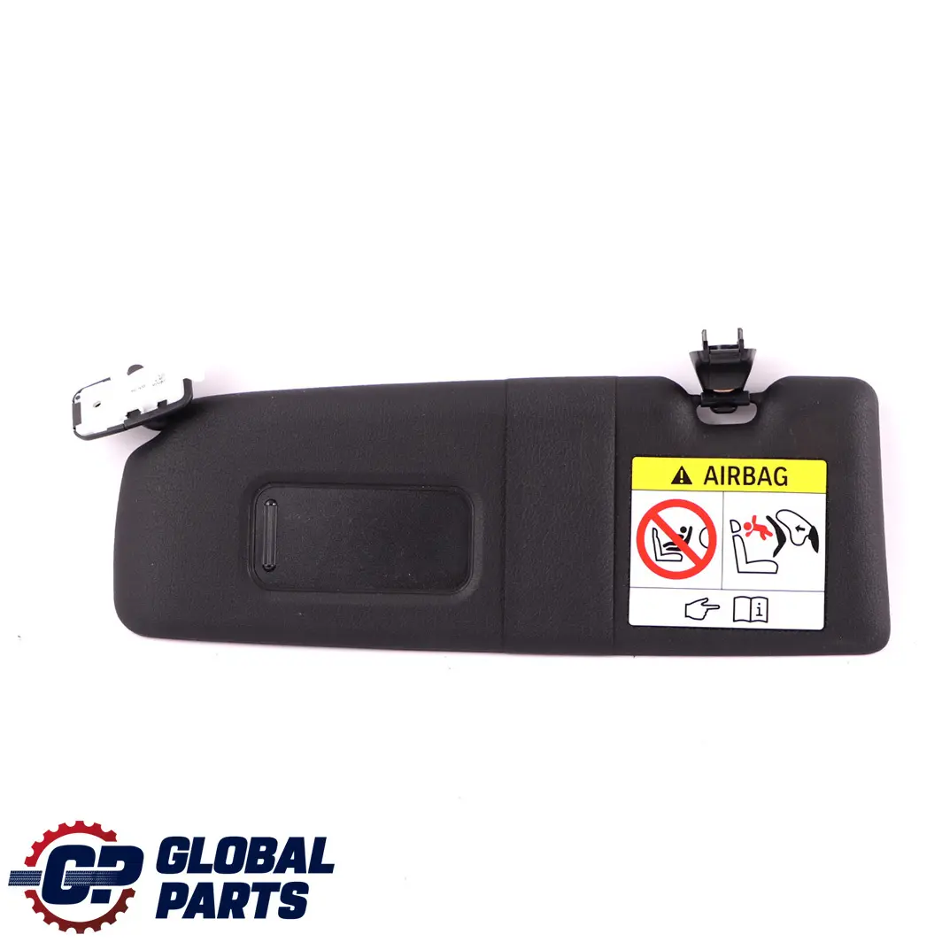 BMW F22 F87 M2 Sonnenblende Label Spiegel Links Schwarz - SKU 8067769 - Teilenummer 8067769