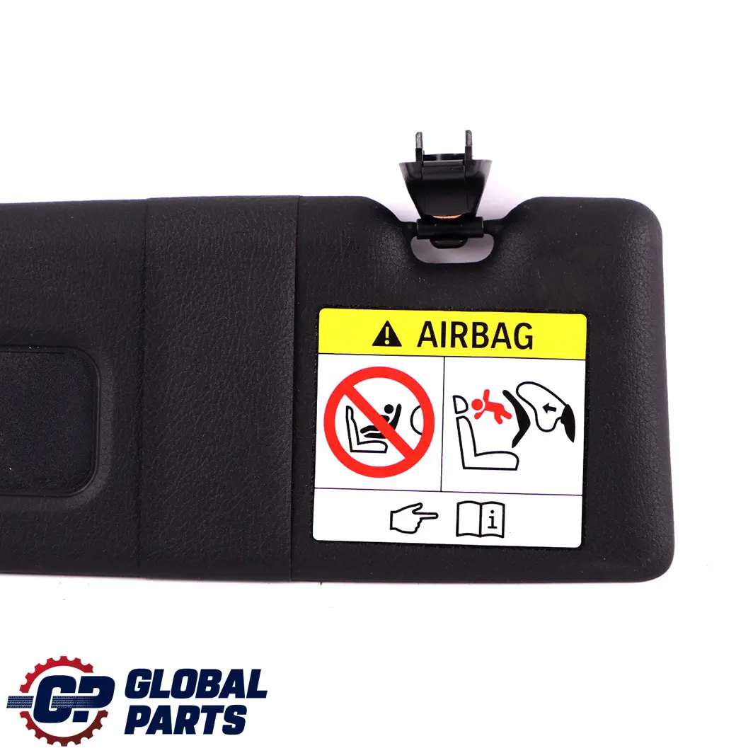 BMW F22 F87 M2 Sonnenblende Label Spiegel Links Schwarz - SKU 8067769 - Teilenummer 8067769