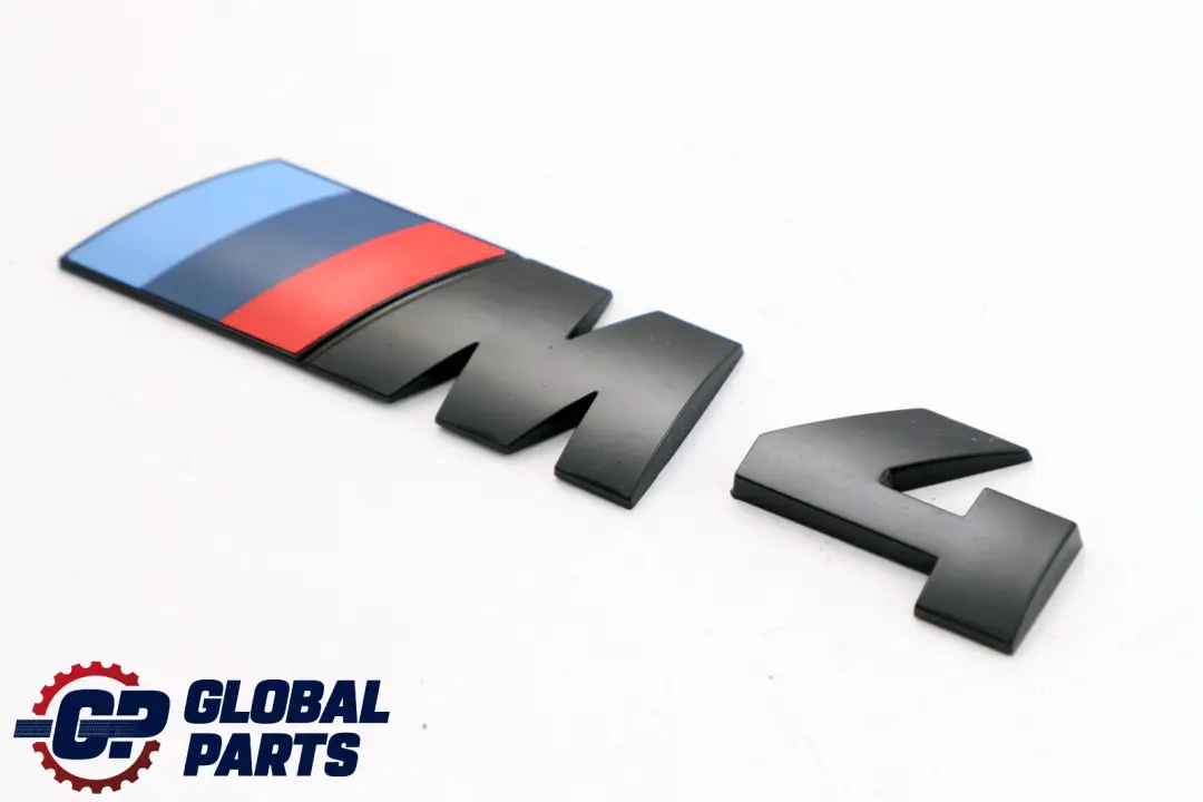 Boot Trunk Lid Adhered Lettering Emblem Logo to BMW 4 Series F82 F83 LCI M4 Rear with Part number 8068579 BMW 4 Series F82 F83 LCI M4 Rear Boot Trunk Lid Adhered Lettering Emblem Logo - SKU 8068579 - Part number 8068579