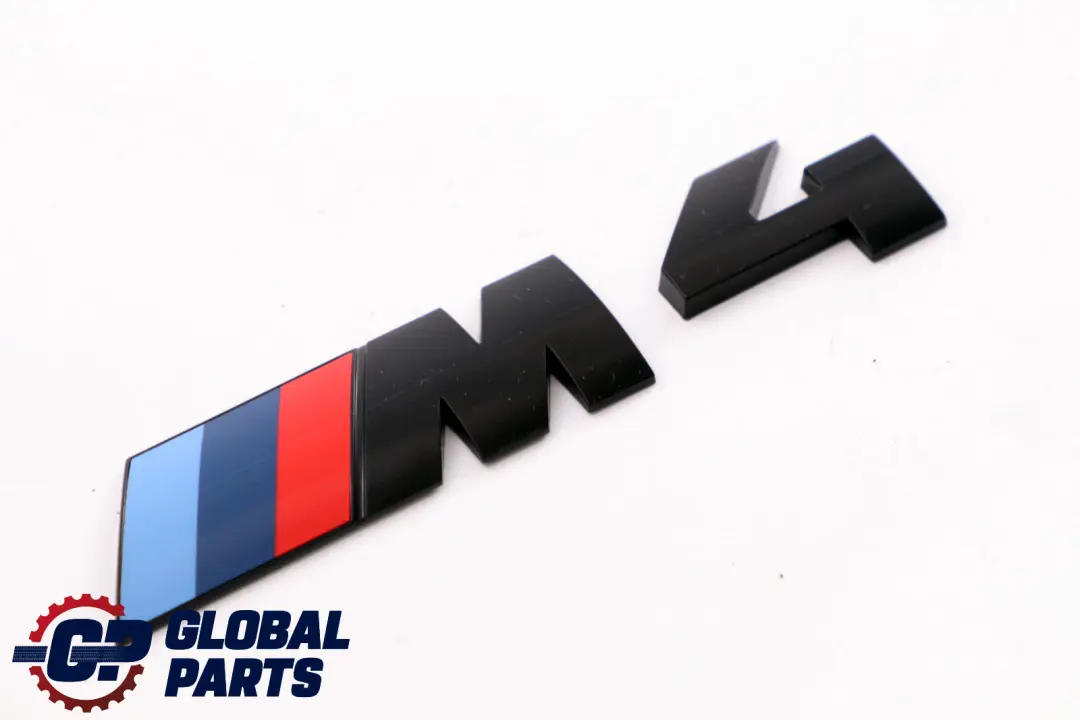 Boot Trunk Lid Adhered Lettering Emblem Logo to BMW 4 Series F82 F83 LCI M4 Rear with Part number 8068579 BMW 4 Series F82 F83 LCI M4 Rear Boot Trunk Lid Adhered Lettering Emblem Logo - SKU 8068579 - Part number 8068579