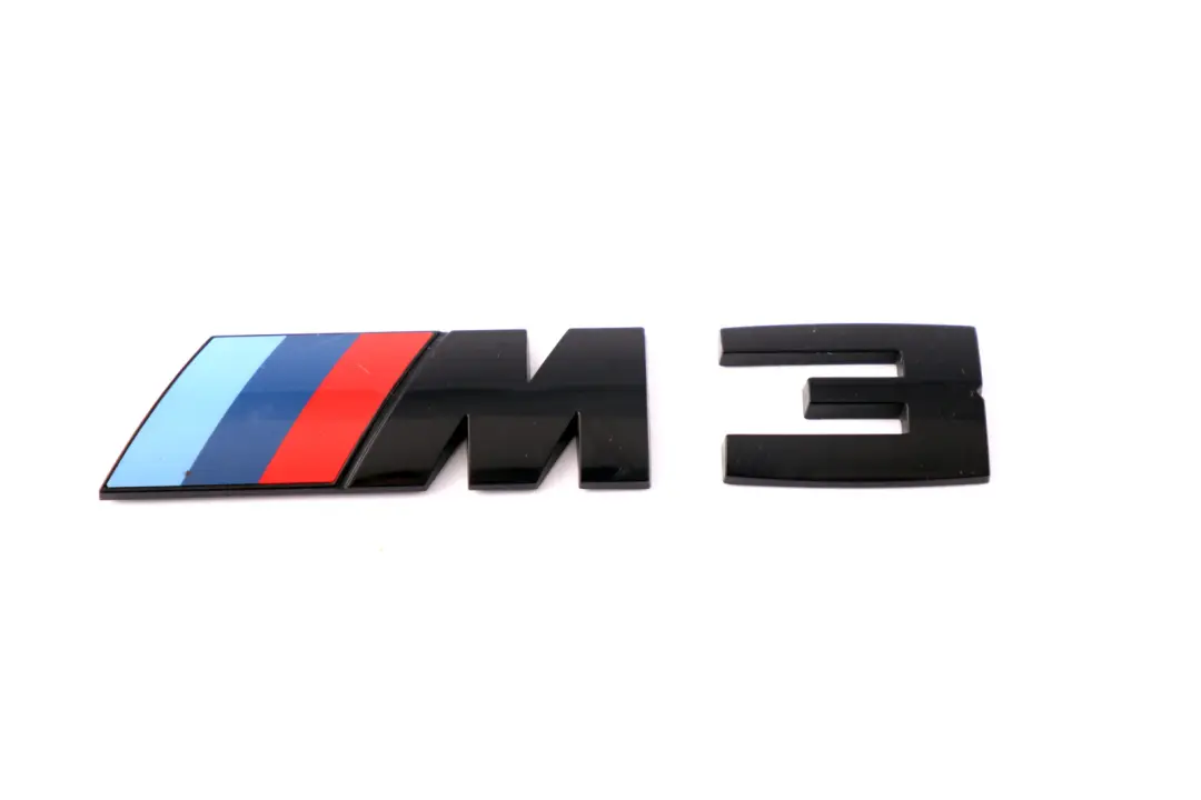 Boot Trunk Lid Adhered Lettering Emblem Logo to BMW 3 Series F80 M3 Rear with Part number 8068580 BMW 3 Series F80 M3 Rear Boot Trunk Lid Adhered Lettering Emblem Logo - SKU 8068580 - Part number 8068580