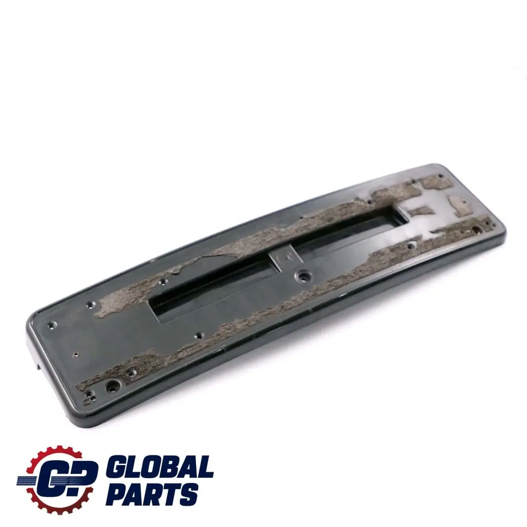 Front Bumper Licence Plate Holder 8204367 Black Sapphire to BMW 3 E46 Coupe Cabrio with Part number 8244354 BMW 3 E46 Coupe Cabrio Front Bumper Licence Plate Holder 8204367 Black Sapphire - SKU 8070045-BS - Part number 8244354