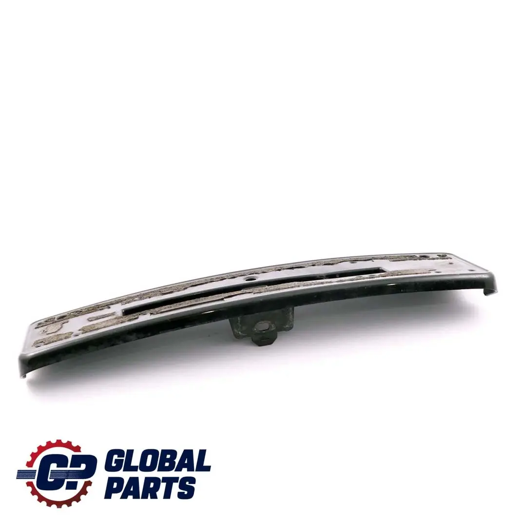 Front Bumper Licence Plate Holder 8204367 Black Sapphire to BMW 3 E46 Coupe Cabrio with Part number 8244354 BMW 3 E46 Coupe Cabrio Front Bumper Licence Plate Holder 8204367 Black Sapphire - SKU 8070045-BS - Part number 8244354