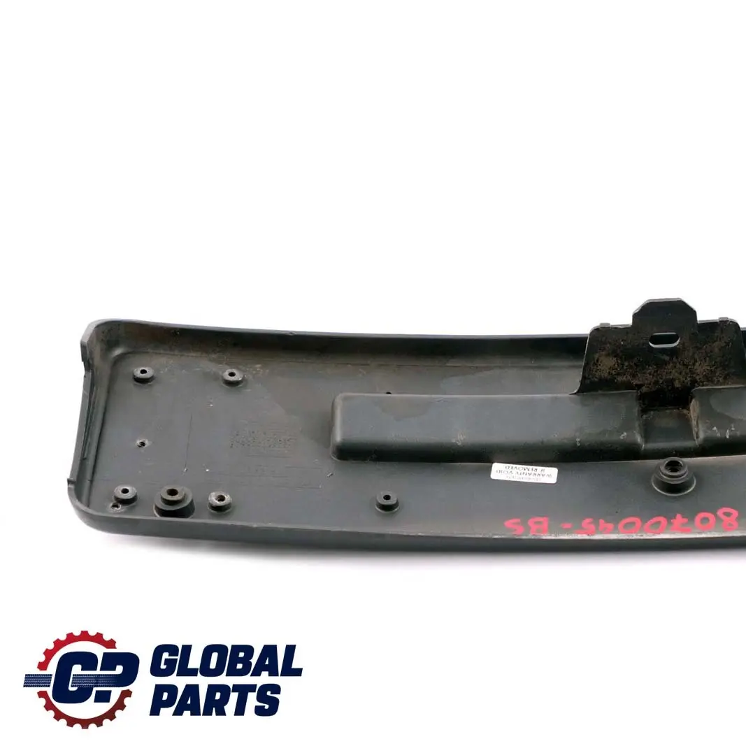 Front Bumper Licence Plate Holder 8204367 Black Sapphire to BMW 3 E46 Coupe Cabrio with Part number 8244354 BMW 3 E46 Coupe Cabrio Front Bumper Licence Plate Holder 8204367 Black Sapphire - SKU 8070045-BS - Part number 8244354