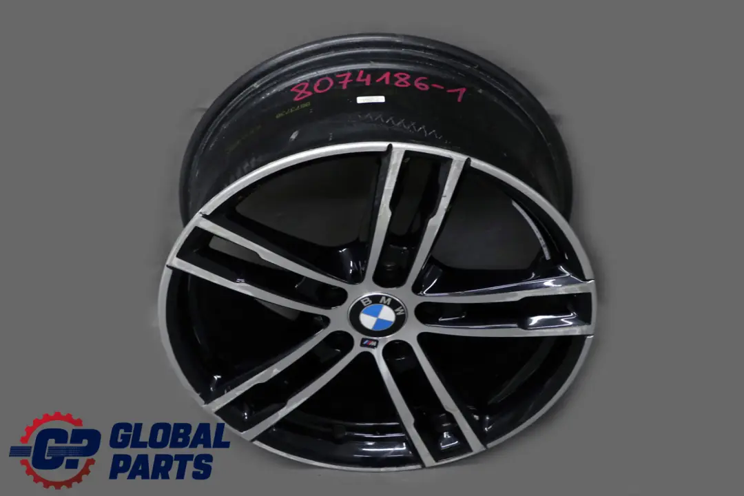 Alloy Wheel Rim 18" 8J ET:52 M Double Spoke 719 to BMW 1 F20 F21 F22 Rear with Part number 8074186 BMW 1 F20 F21 F22 Rear Alloy Wheel Rim 18" 8J ET:52 M Double Spoke 719 - SKU 8074186-1 - Part number 8074186