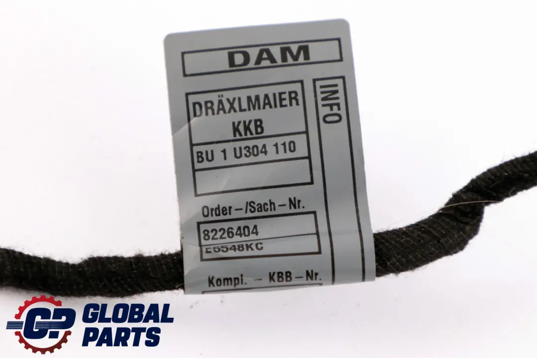 BMW X3 X5 Series E43 E53 E83 Siège avant Lordosis Pad Lumbar Support - SKU 8099007 - Numéro de pièce 8226404