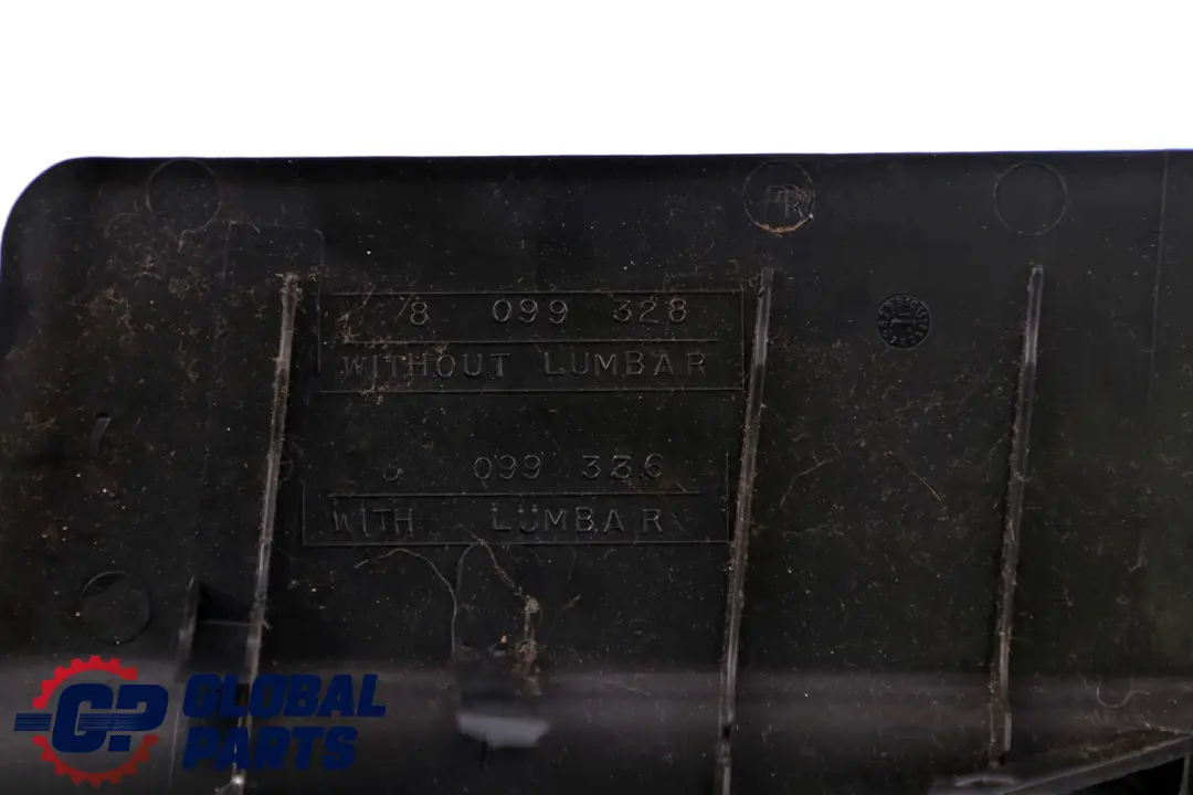 Trim Seat Outer Front Right O/S Schwarz Black to BMW X5 Series E53 with Part number 8099328 BMW X5 Series E53 Trim Seat Outer Front Right O/S Schwarz Black - SKU 8099328-1 - Part number 8099328