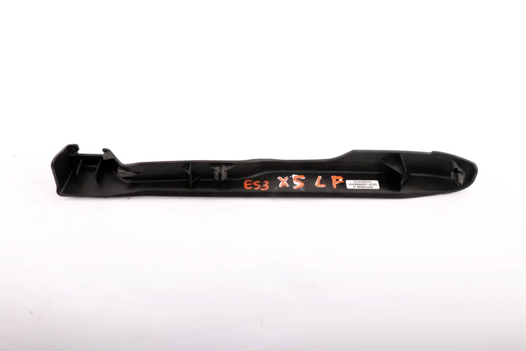 Recubrimiento Carril Asiento Izquierdo Negro para BMW X3 E83 X5 E53 LCI con número de pieza 8099343 BMW X3 E83 X5 E53 LCI Recubrimiento Carril Asiento Izquierdo Negro - SKU 8099343 - Número de pieza 8099343