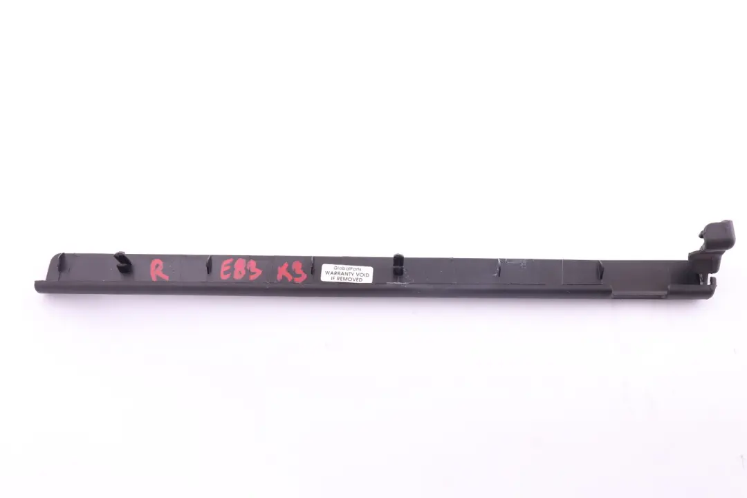 BMW X3 X5 er E53 E83 LCI Blende Sitzschiene rechtsSCHWARZ 8099432 - SKU 8099346 - Teilenummer 8099346