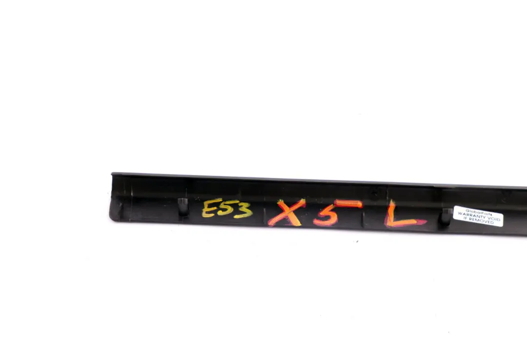  *BMW X3 X5 er E53 E83 Blende Sitzschiene Links Schwarz - SKU 8099431-1 - Teilenummer 8099345