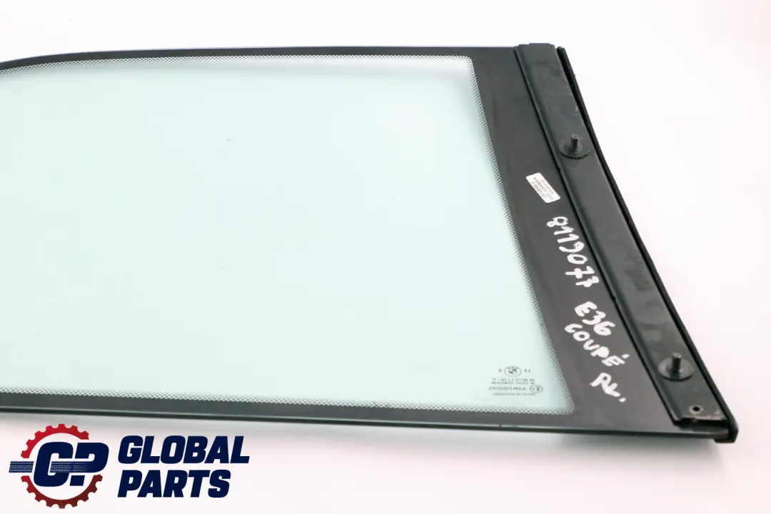 BMW 3 Reihe E36 Coupe Hinten Links Seitenscheibe AS2 Grün - SKU 8119077 - Teilenummer 8119077