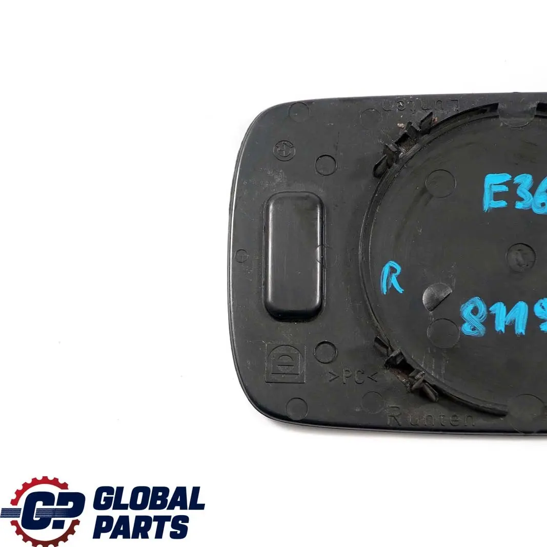 BMW 3 5 Series E36 E39 Right O/S Wing Mirror Glass Heated Wide Angle - SKU 8119724 - Part number 8119724