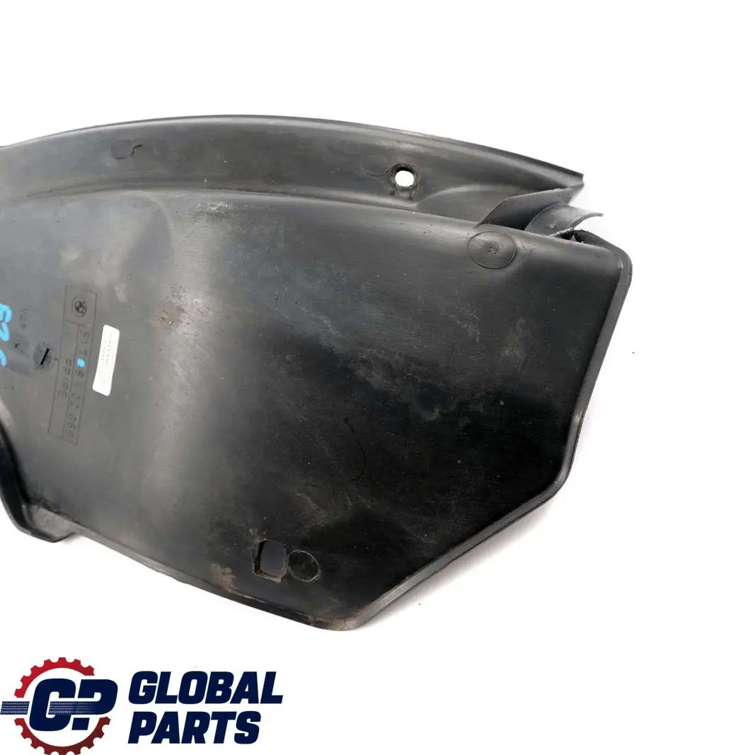Trasero Izquierdo Pared Interior Guardabarros Flap para BMW E36 con número de pieza 8122069 BMW E36 Trasero Izquierdo Pared Interior Guardabarros Flap - SKU 8122069 - Número de pieza 8122069
