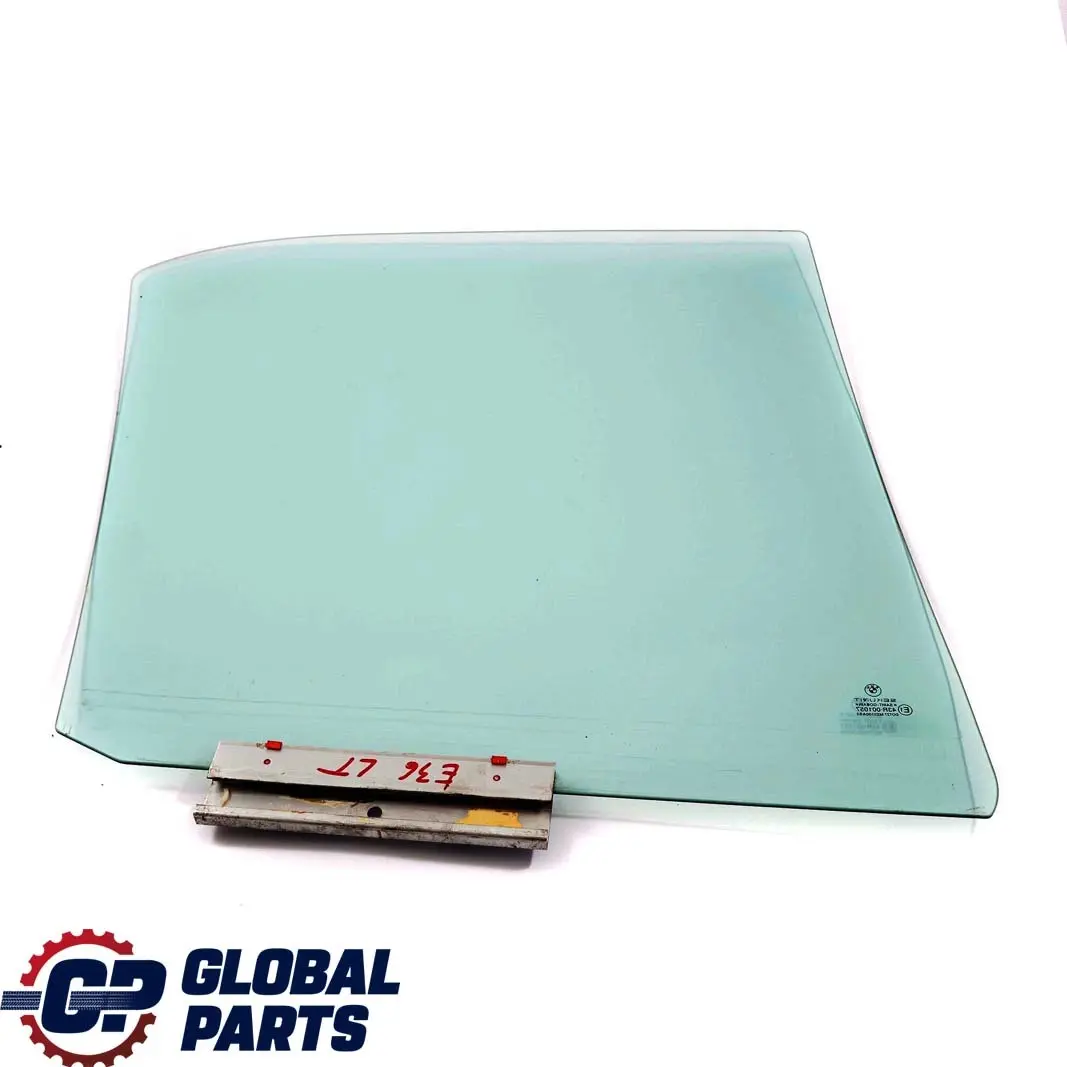 BMW 3 E36 Berlina Touring Puerta Trasera Izquierda Ventana Lateral Verde AS2 - SKU 8122287 - Número de pieza 8122287