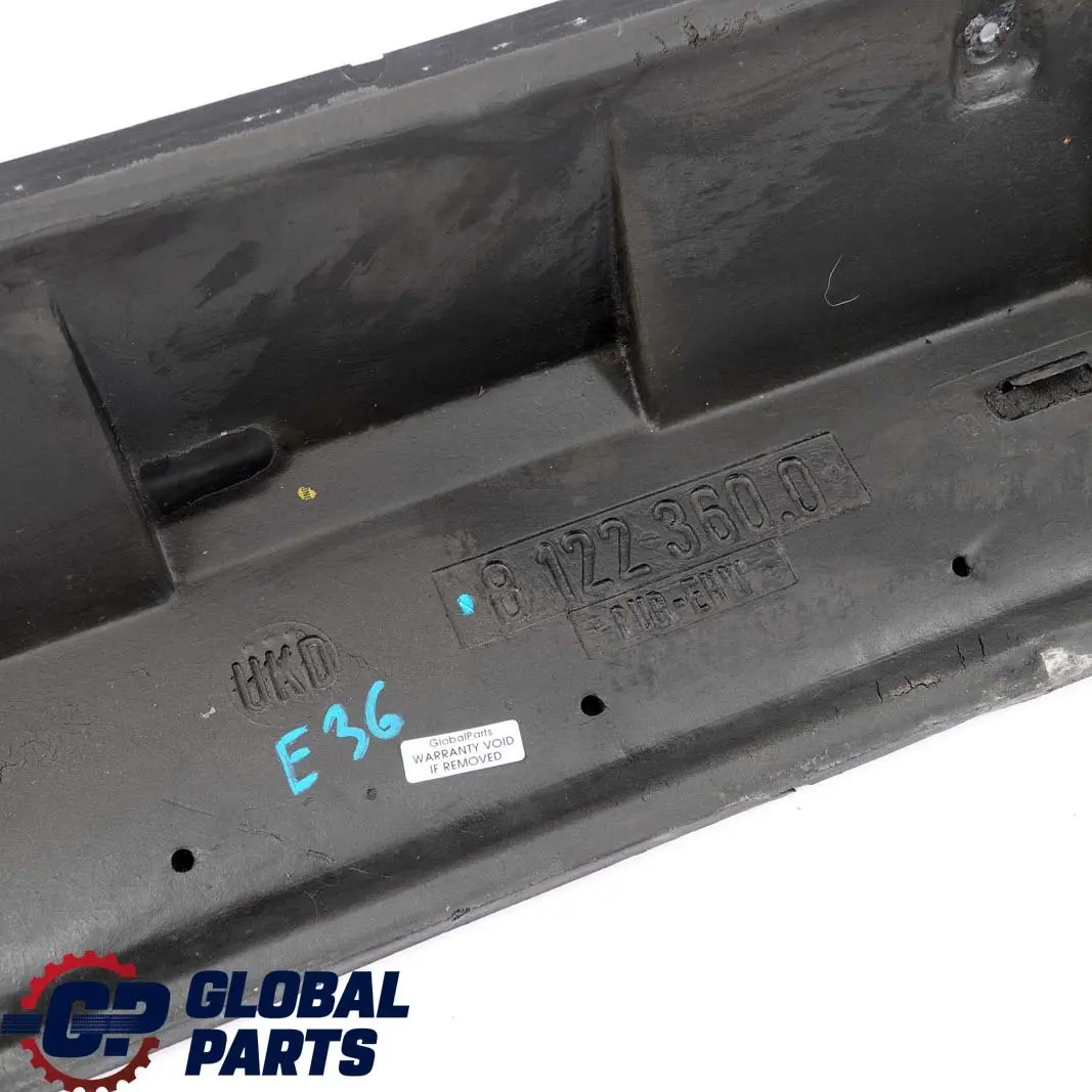 BMW 3 Reihe E36 Gebläsekasten Abdeckung Verkleidung Deckel - SKU 8122360 - Teilenummer 8122360