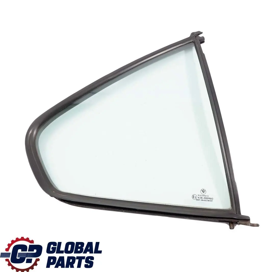 Berline Fenetre Laterale Verre Arriere Droite AS2 pour BMW 3 E36 à propos du numéro de pièce 8122414 BMW 3 E36 Berline Fenetre Laterale Verre Arriere Droite AS2 - SKU 8122414 - Numéro de pièce 8122414