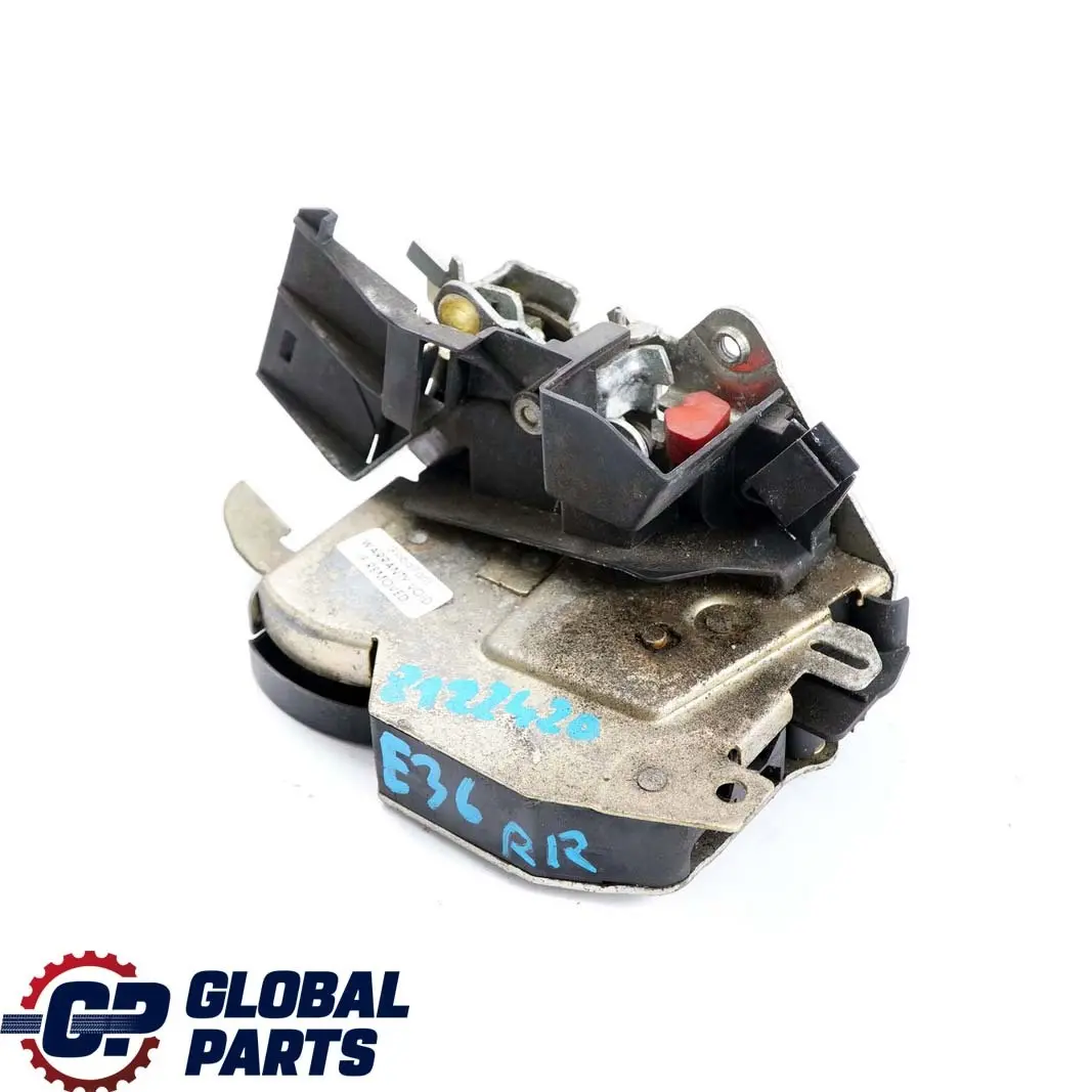 Puerta Trasera Derecha Cerradura Pestillo Mecanismo Pestillo para BMW E36 con número de pieza 8122420 BMW E36 Puerta Trasera Derecha Cerradura Pestillo Mecanismo Pestillo - SKU 8122420 - Número de pieza 8122420
