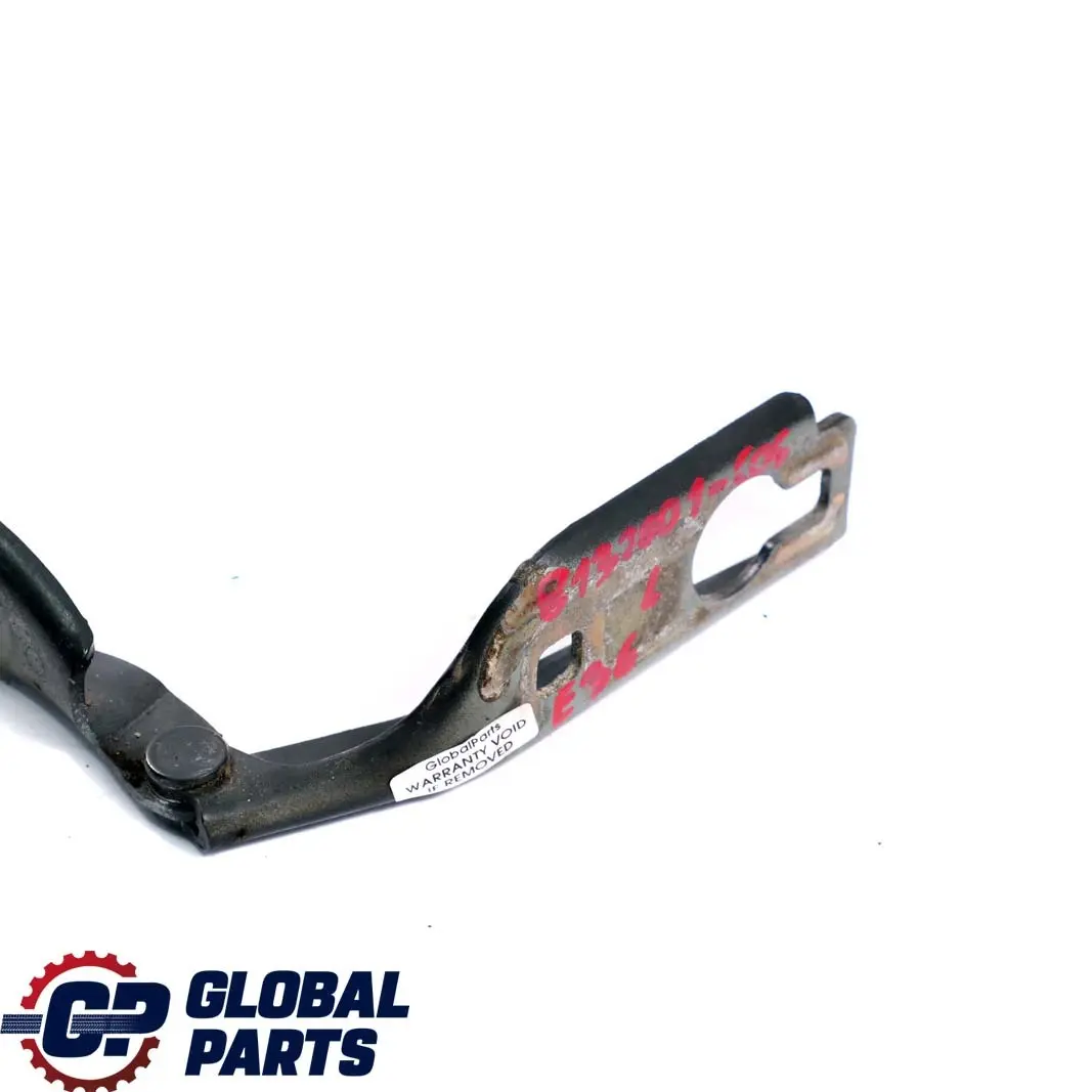 Left N/S Engine Hood Hinge Bonnet Joint Link Cosmosschwarz Black 303 to BMW 3 E36 with Part number 8132001 BMW 3 E36 Left N/S Engine Hood Hinge Bonnet Joint Link Cosmosschwarz Black 303 - SKU 8132001-COS - Part number 8132001