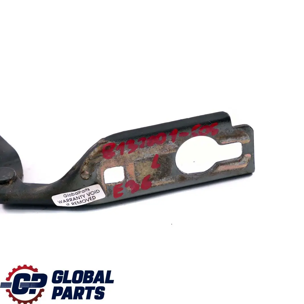 BMW 3 E36 Motor Izquierda Capó Bisagra Capó Enlace Junta Cosmosschwarz Negro 303 - SKU 8132001-COS - Número de pieza 8132001
