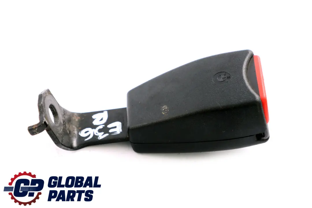 Right Lower Belt Buckle O/S to BMW 3 Series E36 Rear Seat with Part number 8135348 BMW 3 Series E36 Rear Seat Right Lower Belt Buckle O/S - SKU 8135348 - Part number 8135348