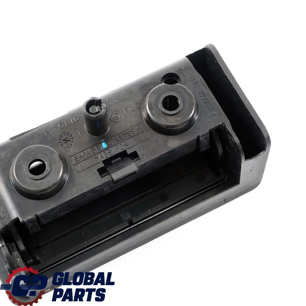 Ablagefach Fondkonsole Instrumententafel Vorne Schwarz BMW 3 Z3 er E36 - SKU 8144796 - Teilenummer 8144796
