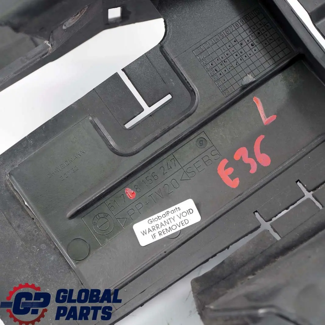 BMW E46 Sedan Wlot kierownica powietrza lewa - SKU 8156247 - Numer Części 8156247