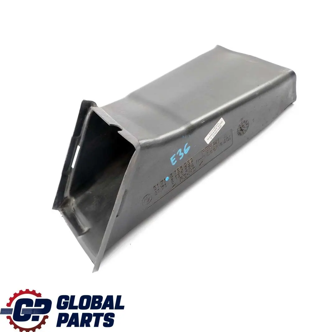 BMW 3 E36 Front Bumper Right O/S Air Baffle Brake Cooling Duct Channel - SKU 8156252 - Part number 8156252