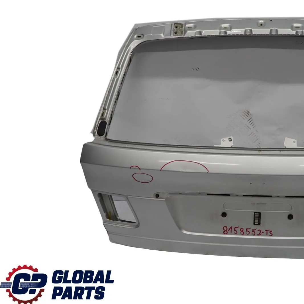 BMW 3 E46 Touring Trunk Boot Lid Tailgate Titansilber Titan Silver - 354 - SKU 8158552-TS - Part number 8158552