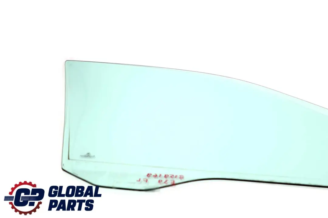 BMW E39 Front Left N/S Door Side Green Window Glass AS2 - SKU 8159169 - Part number 8159169