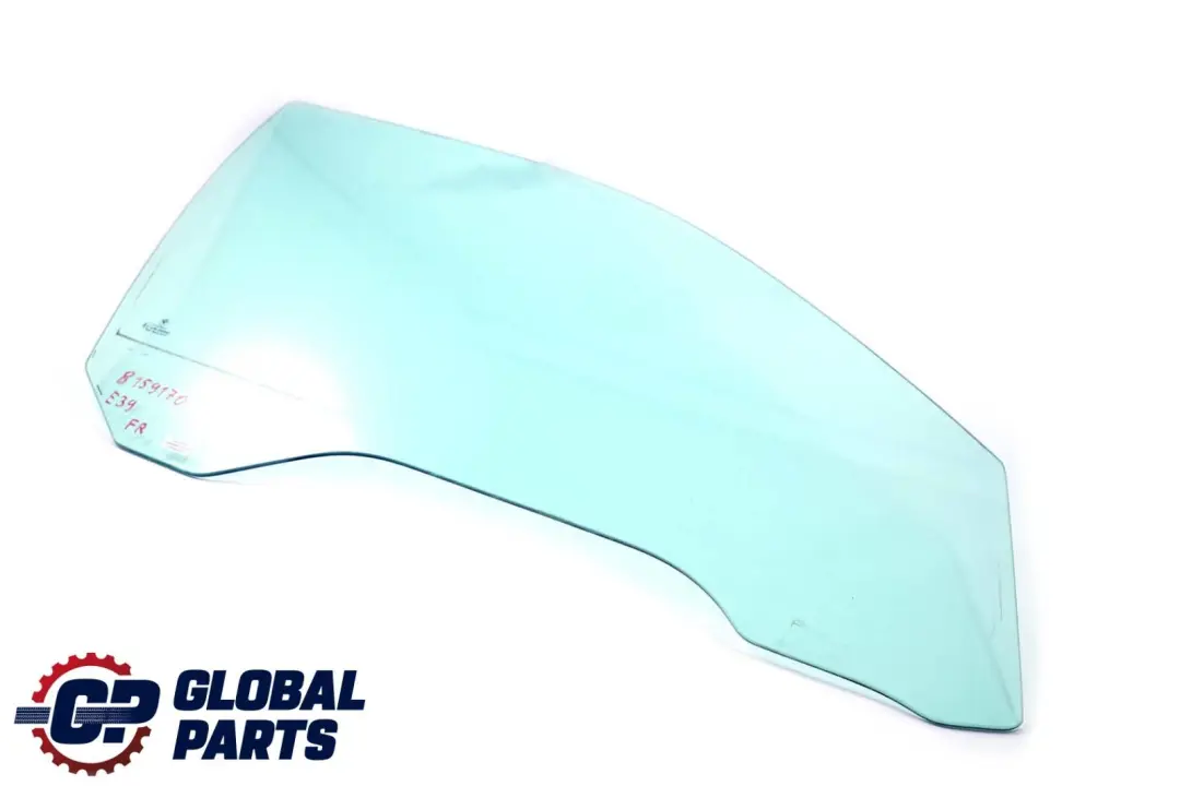 Vitre Latérale De Porte Avant Droite Verte AS2 pour BMW E39 à propos du numéro de pièce 8159170 BMW E39 Vitre Latérale De Porte Avant Droite Verte AS2 - SKU 8159170 - Numéro de pièce 8159170