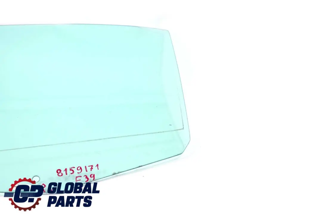 BMW E39 Berlina Posteriore Sinistra Porta Lato Verde Vetro Finestra AS2 - SKU 8159171 - Numero di parte 8159171