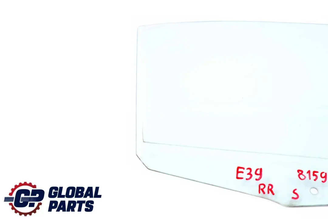 Door Side Green Window Glass AS2 Right O/S to BMW E39 Saloon Rear with Part number 8159172 BMW E39 Saloon Rear Door Side Green Window Glass AS2 Right O/S - SKU 8159172 - Part number 8159172