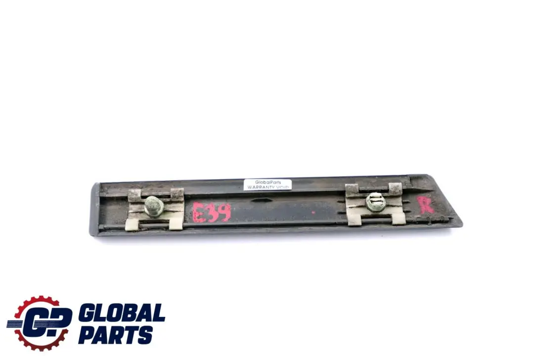 Stossleiste Seitenwand Tür Vorne Rechts Schwarz für BMW 5 er E39 mit Teilenummer 8159294 BMW 5 er E39 Stossleiste Seitenwand Tür Vorne Rechts Schwarz - SKU 8159294 - Teilenummer 8159294